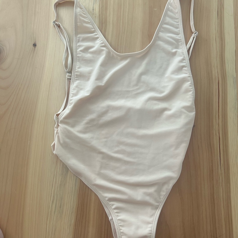 Peach/tannish tj swim One Piece Swimsuit